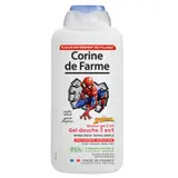 Gel Douche Enfant 2en1 Extra Doux Corps et Cheveux pour Peaux Sensibles Abricot Spiderman CORINE DE FARME