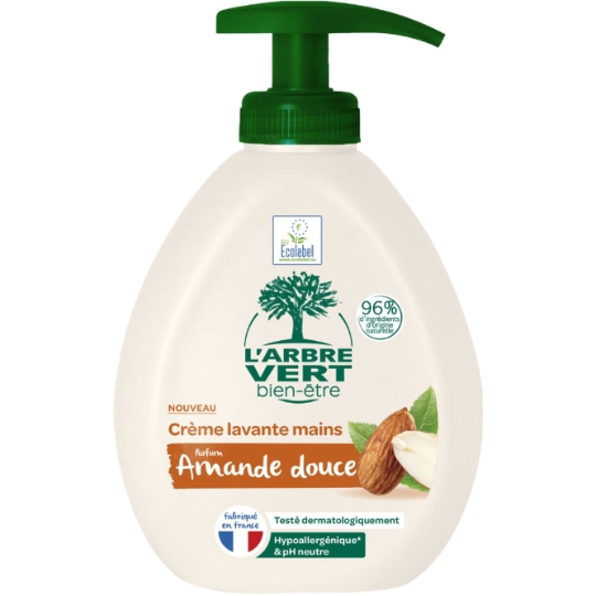 Savon Liquide Mains Amande Douce L'ARBRE VERT