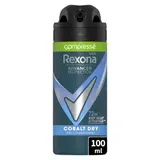 Déodorant spray compressé homme Anti-transpirant Cobalt Dry Advanced Protection REXONA MEN