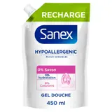 Gel Douche Hypoallergenic pour Peaux Sensibles SANEX