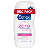 Gel Douche Zero Hypoallergénique Sensitive Peaux Sensibles SANEX