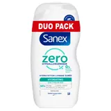 Gel Douche Zero Hypoallergénique Hydratant pour Tous Types de Peau SANEX