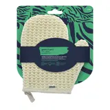 Gant 2 En 1 Exfoliant et Massant Sisal Coton Bambou Crème USHUAIA