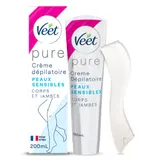 Crème Dépilatoire Corps et Jambes Peau Sensible Vitamine E Aloe Vera VEET