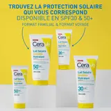 Lait Solaire Invisible Hydratant Spf 50+ Visage et Corps CERAVE
