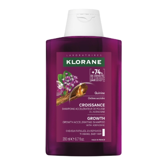 Shampooing Croissance - Accélérateur de Pousse à l'Adénosine et à la Quinine KLORANE