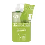 Gel Visage et Corps Peaux Sensibles Mixtes à Grasses et à Tendance Acnéique Nettoyant Doux Purifiant et Désincrustant Sebiaclear LABORATOIRE SVR