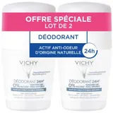 Déodorant Roll-on Femme Anti-Odeurs Efficacité 24h Toucher Sec Sans Sels D'Aluminium VICHY LABORATOIRES