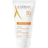 Crème solaire Toutes Types de Peaux Haute Protection Spf 50+ Non Collant Résistant à l'Eau A-DERMA