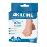 Protection Cors Auto-adhésif Tissu Silicone Soulage la Douleur AKILEINE