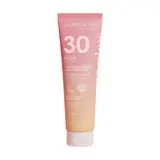 Lait Solaire Invisible Haute Protection Spf 30 aux Huiles Essentielles de Jojoba et de Framboise Bio pour Visage et Corps ALPHANOVA DAILY SUN