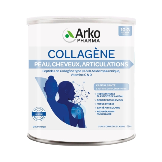 Complément alimentaire Collagène Peau Cheveux Articulations ARKOPHARMA