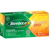 Complément alimentaire Soutien Du Système Immunitaire Vitamine C Goût Orange Formule Concentrée Immunité Flash BEROCCA