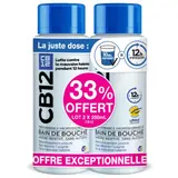 Bain de bouche Menthe Fraîche Protège 12h Sans Alcool CB 12