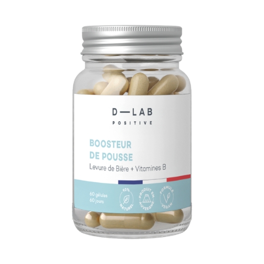 Complément Alimentaire Booster de Pousse - Levure de Bière + Vitamines B D-LAB POSITIVE