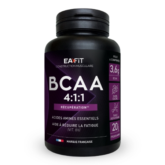 Complément Alimentaire BCAA 4:1:1 Récupération EAFIT CONSTRUCTION MUSCULAIRE