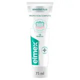 Dentifrice Sensitive Plus Protection Complète Soin Gencives Multi-Action Protection Des Dents Sensibles Prévention Des Caries Reminéralisation De L'émail Haleine Fraîche ELMEX