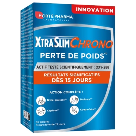 Complément alimentaire Perte de Poids Action Jour et Nuit Xtra Slim Chrono FORTE PHARMA
