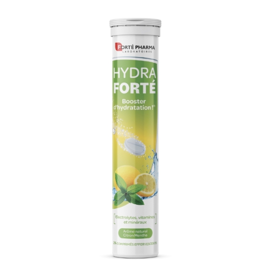 Complément alimentaire Booster d'Hydratation Électrolytes Vitamines et Minéraux Citron Menthe FORTE PHARMA