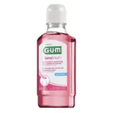 Bain de bouche Sensibilité Dentaire Fluor Reminéralisation de l'Email Sans Alcool GUM
