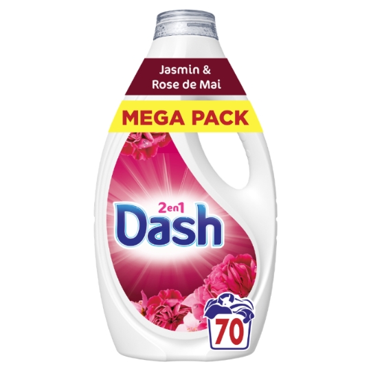 Lessive Liquide 2en1 Jasmin & Rose de Mai DASH