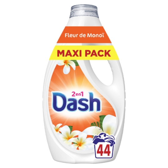 Lessive Liquide 2en1 Fleur de Monoï DASH