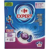 Lessive capsules 5en1 Anti-Odor CARREFOUR EXPERT