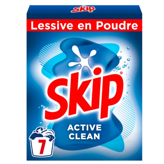 Lessive en poudre Active Clean SKIP