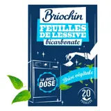 Feuilles de Lessive En feuille Au Bicarbonate JACQUES BRIOCHIN