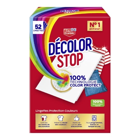 Lingettes Protection Couleurs DECOLOR STOP