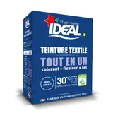 Teinture Textile Tout en Un Bleu Cobalt IDEAL