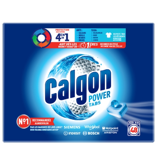 Tablettes anti-calcaire 4 en 1 CALGON
