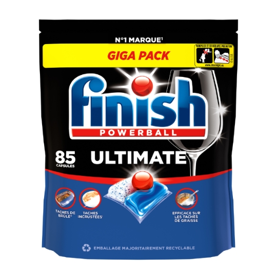 Capsules Lave-Vaisselle Powerball Ultimate FINISH