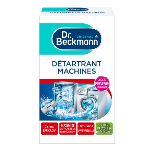 Détartrant machines laves linges & vaisselle Formule puissante active DR.BECKMANN