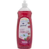 Liquide vaisselle Framboise Vinaigre de Fruits Dégraissant CARREFOUR ESSENTIAL