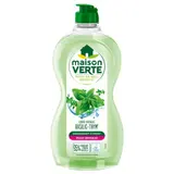 Liquide vaisselle Basilic Thym Hypoallergénique Dégraissant à Froid Peaux Sensibles MAISON VERTE