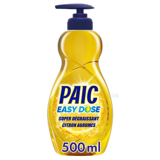 Liquide vaisselle Citron Super Dégraissant Easy Dose PAIC