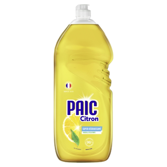 Liquide Vaisselle Super Dégraissant Citron PAIC