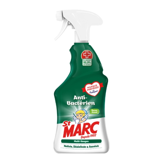 Nettoyant Ménager Multi-Surfaces Antibactérien Sans Parfum ST MARC