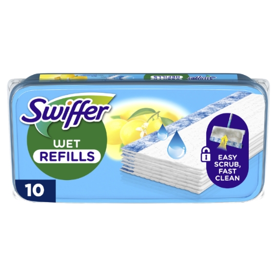 Lingettes Poussières Imprégnées pour Balai Parfum Citron SWIFFER