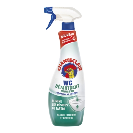 Nettoyant WC Mousse Active Détartrant CHANTECLAIR