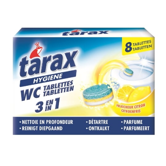 Bloc WC Triple Action Fraîcheur Citron TARAX