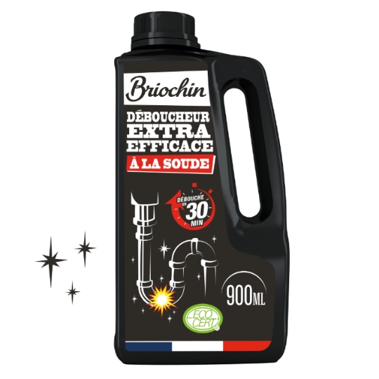Déboucheur Extra-Efficace à La Soude BRIOCHIN