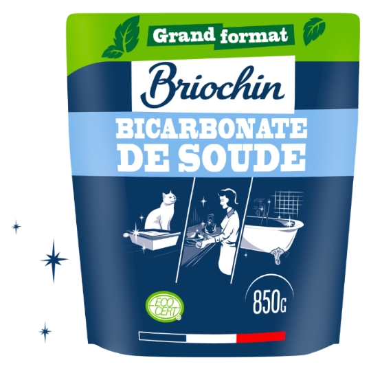Bicarbonate de Soude Nettoie Désodorise Dégraisse Détache JACQUES BRIOCHIN