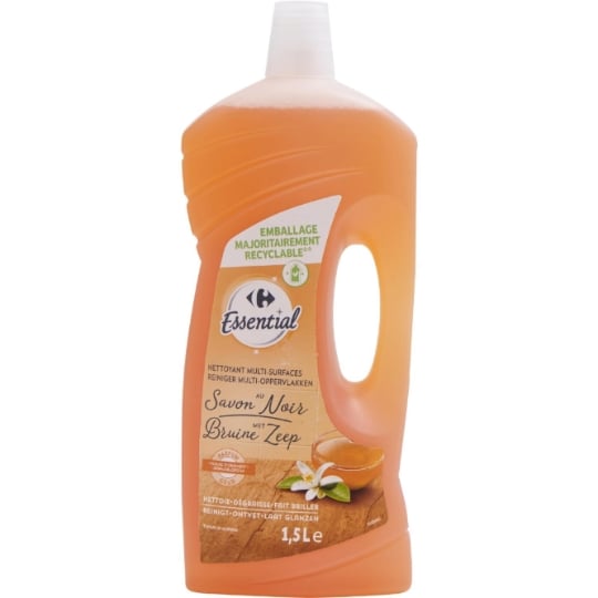 Nettoyant Ménager Multi-Surfaces Savon Noir CARREFOUR ESSENTIAL