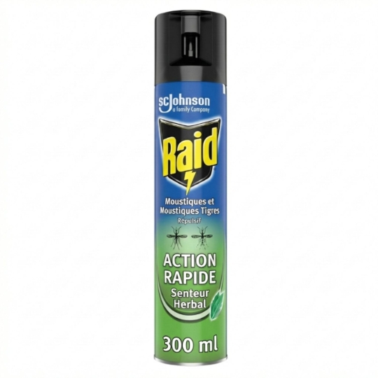 Anti-Moustiques Spray Senteur Herbal RAID