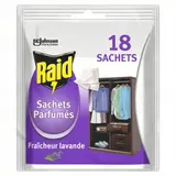 Anti-Mites Sachets Parfumés Fraîcheur Lavande RAID