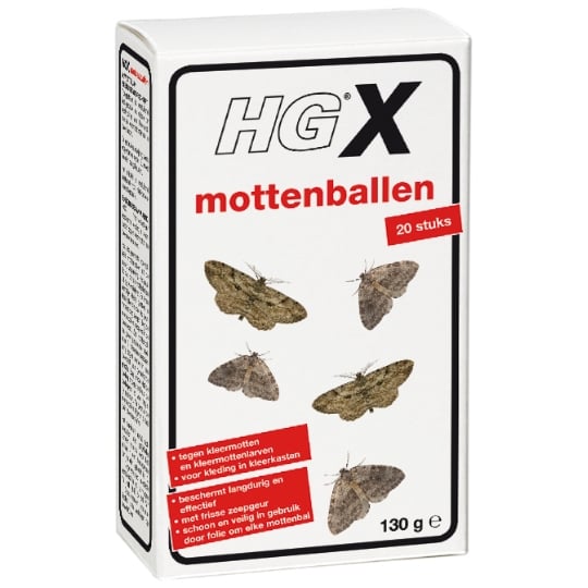 Hg 629015100 Insecticide Et Insectifuge Boules Anti-mites HG