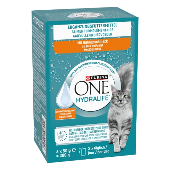 Aliment Complémentaire pour Chat Adulte Hydralife Poulet PURINA
