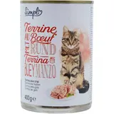 Pâtée Pour Chat Adulte En Terrine Boeuf Simpl SIMPL